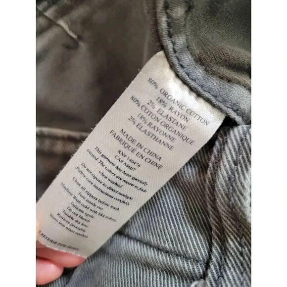 Faherty Slim-Straight Cropped Utility Pants $208 29 - Picture 11 of 12